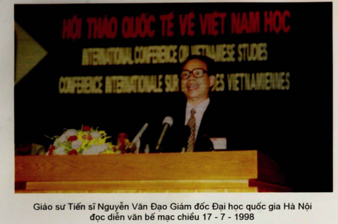 Tư liệu quý từ Hội thảo Quốc tế Việt Nam học lần thứ nhất (1998)