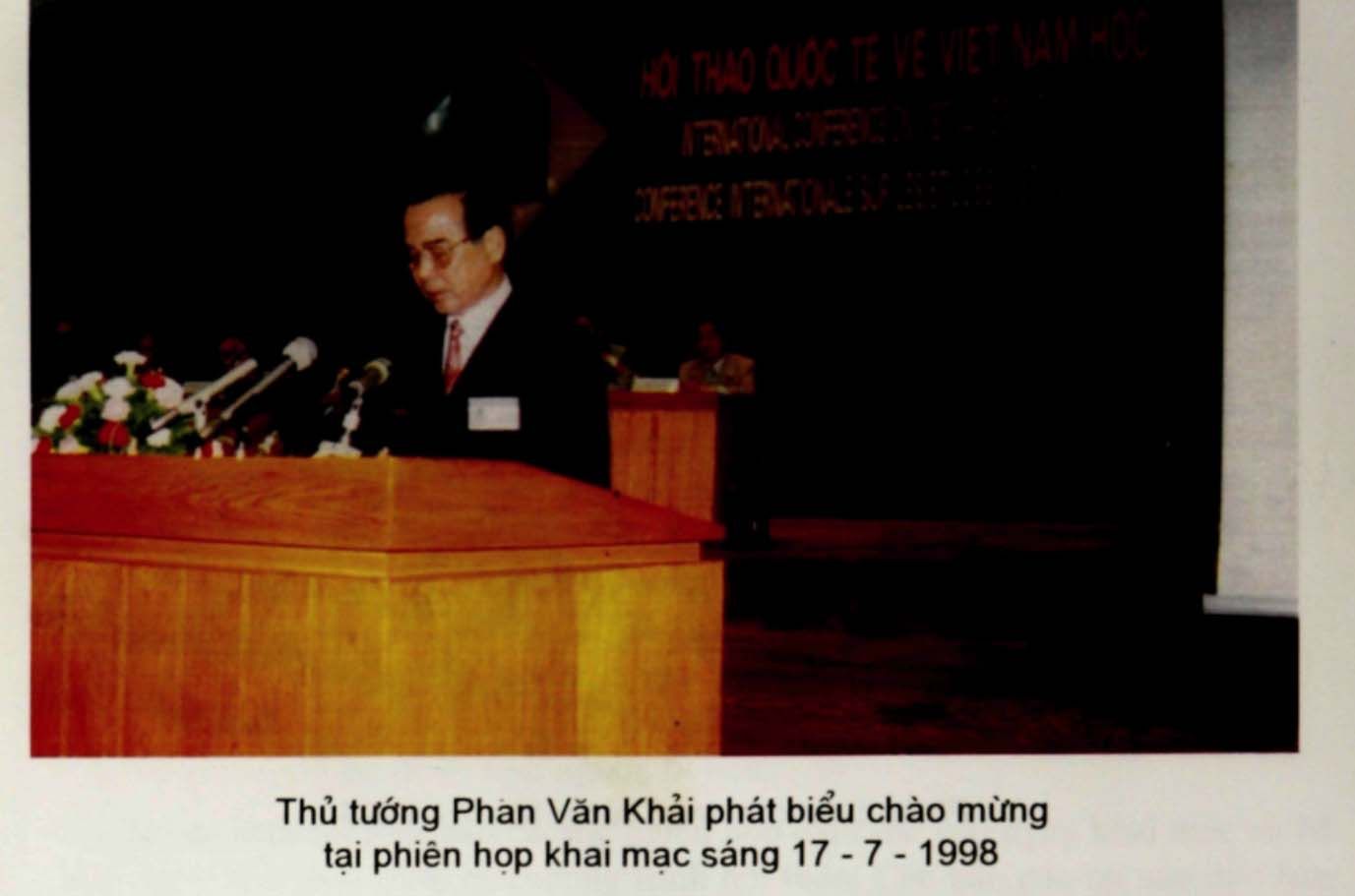 Tư liệu quý từ Hội thảo Quốc tế Việt Nam học lần thứ nhất (1998)