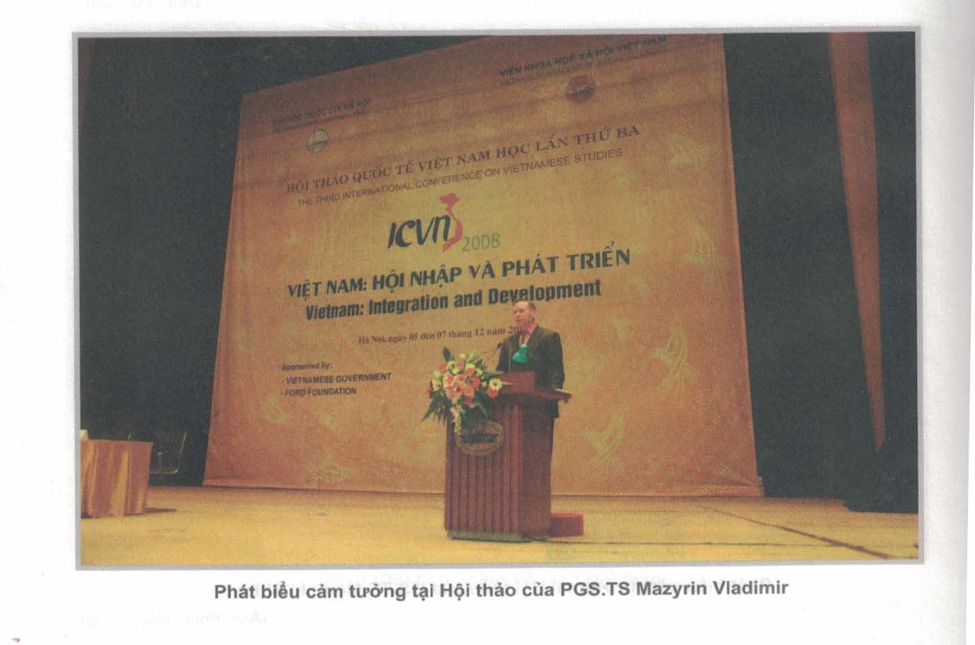 Tư liệu hình ảnh từ Hội thảo quốc tế Việt Nam học lần thứ ba (2008)