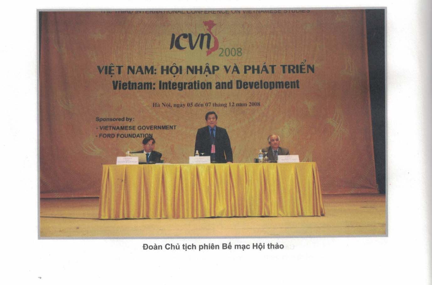 Tư liệu hình ảnh từ Hội thảo quốc tế Việt Nam học lần thứ ba (2008)