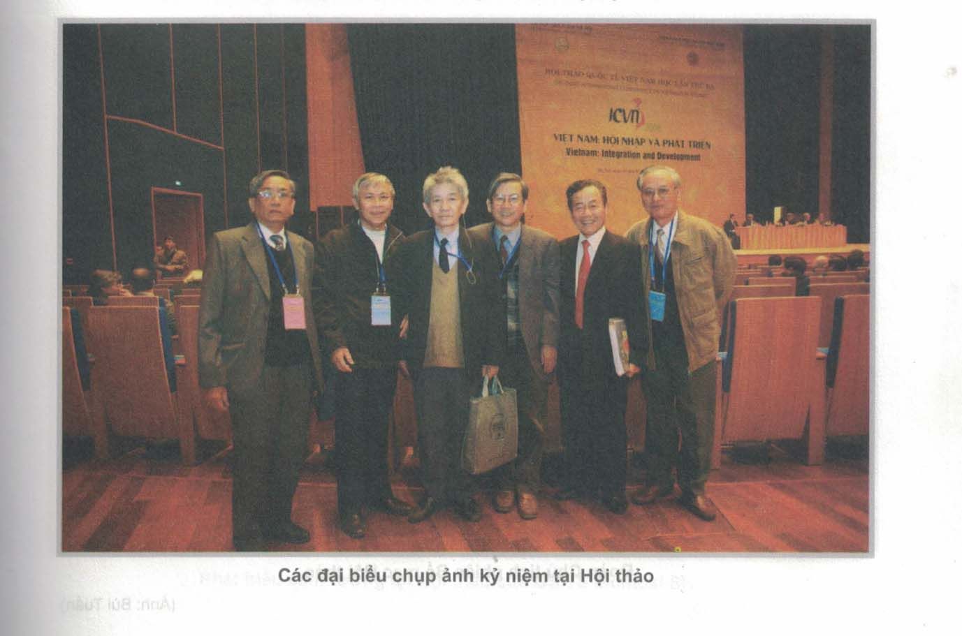 Tư liệu hình ảnh từ Hội thảo quốc tế Việt Nam học lần thứ ba (2008)