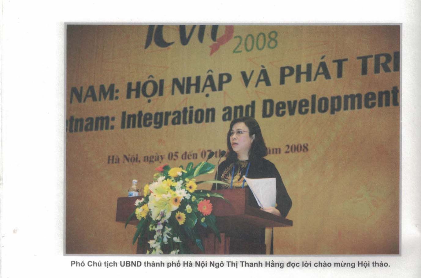 Tư liệu hình ảnh từ Hội thảo quốc tế Việt Nam học lần thứ ba (2008)