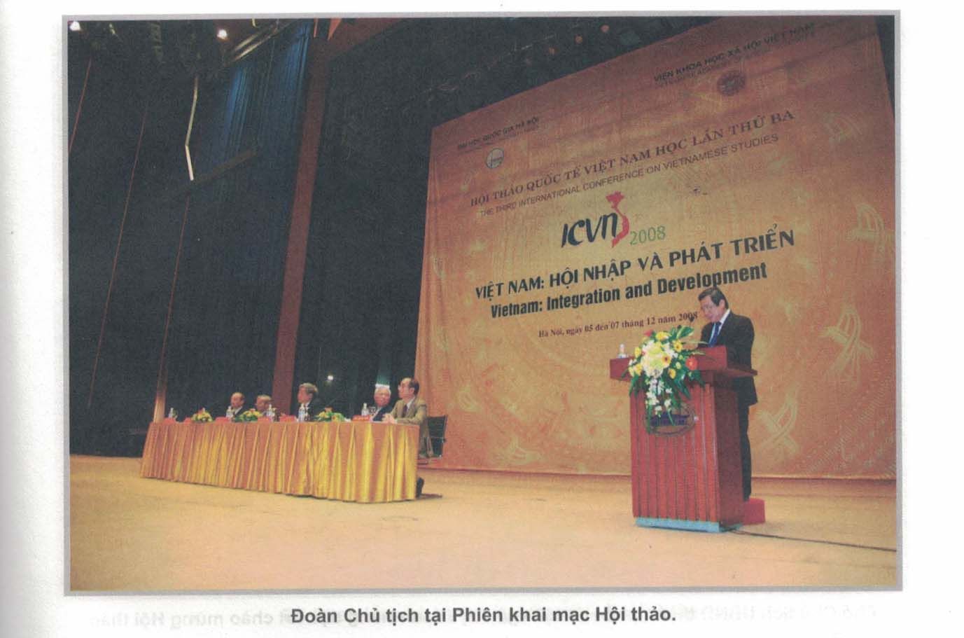 Tư liệu hình ảnh từ Hội thảo quốc tế Việt Nam học lần thứ ba (2008)