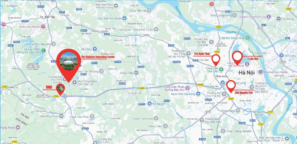 Hướng dẫn di chuyển đến Hội thảo quốc tế Việt Nam học lần thứ 7